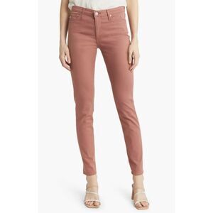 NWT AG The Prima Cigarette Leg Skinny Rose Cloud Mid Rise Jeans Sz 28 MSRP $198